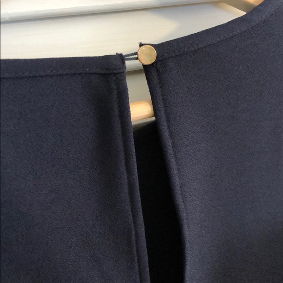 Cold Shoulder Ruffle Sleeve Dress - Picture 5 of 8